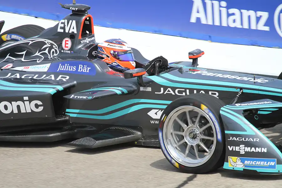 038 | 2018 | Berlin | Jaguar I-Type II | Panasonic Jaguar Racing | Mitch Evans | © carsten riede fotografie