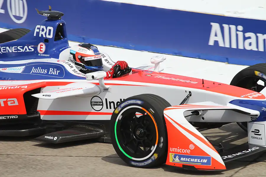 047 | 2018 | Berlin | Mahindra M4ELECTRO | Mahindra Racing | Felix Rosenqvist | © carsten riede fotografie