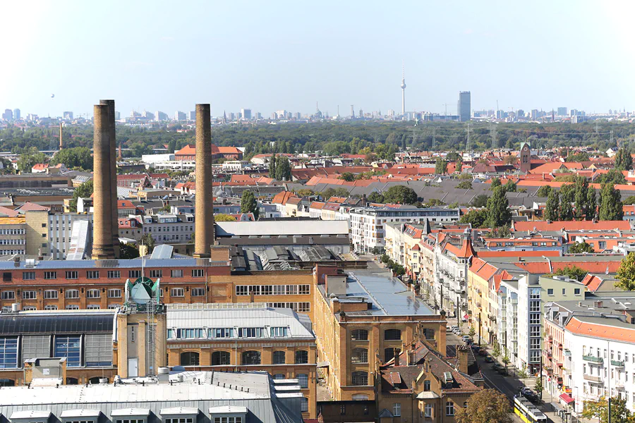 066 | 2018 | Berlin | Industriekultur in Berlin-Oberschöneweide – Blick vom Peter-Behrens-Turm | © carsten riede fotografie