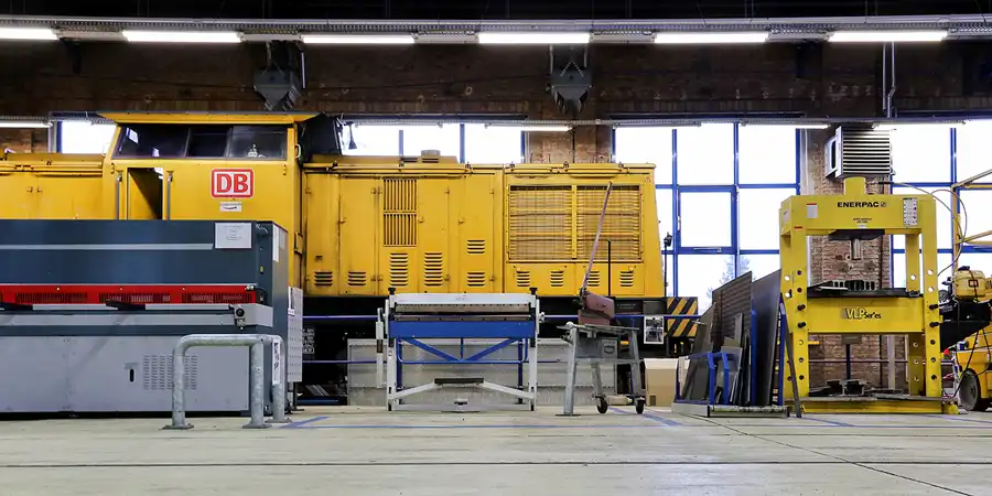 004 | 2018 | Berlin | DB Netz AG – Maschinenpool – Werkstatt Berlin-Grunewald | © carsten riede fotografie