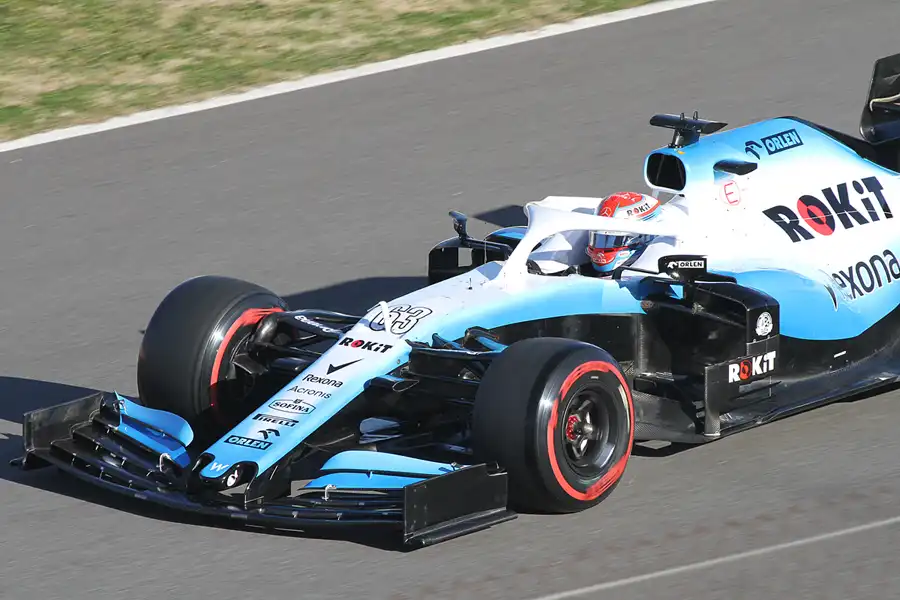 077 | 2019 | Barcelona | Williams-Mercedes-AMG FW42 | George Russell | © carsten riede fotografie