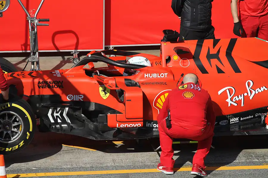 302 | 2019 | Barcelona | Ferrari SF90 | Sebastian Vettel | © carsten riede fotografie