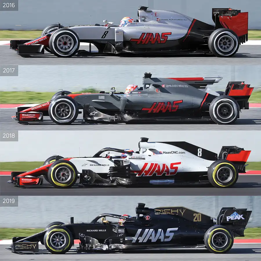 378 | 2019 | Barcelona | Haas 2016 – 2019 | Technical Analysis | © carsten riede fotografie