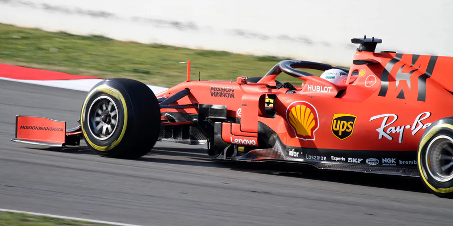 101 | 2019 | Barcelona | Ferrari SF90 | Sebastian Vettel | © carsten riede fotografie