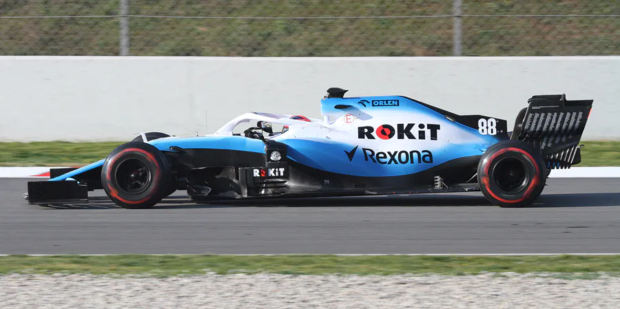 127 | 2019 | Barcelona | Williams-Mercedes-AMG FW42 | Robert Kubica | © carsten riede fotografie