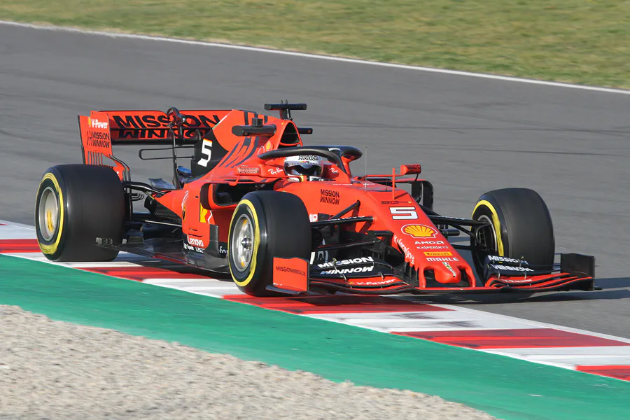 134 | 2019 | Barcelona | Ferrari SF90 | Sebastian Vettel | © carsten riede fotografie
