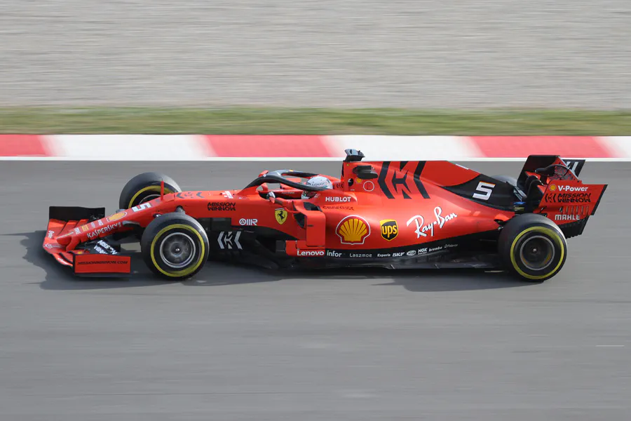 184 | 2019 | Barcelona | Ferrari SF90 | Sebastian Vettel | © carsten riede fotografie