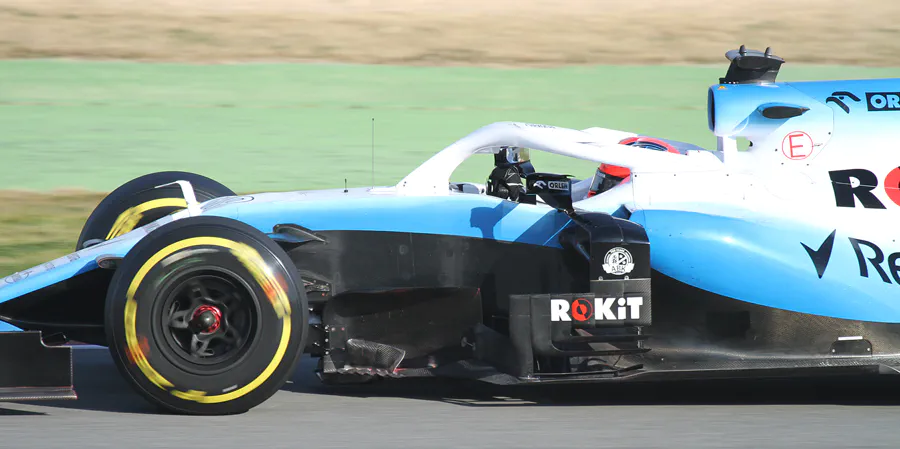 238 | 2019 | Barcelona | Williams-Mercedes-AMG FW42 | Robert Kubica | © carsten riede fotografie