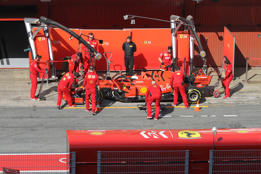 301 | 2019 | Barcelona | Ferrari SF90 | Sebastian Vettel | © carsten riede fotografie