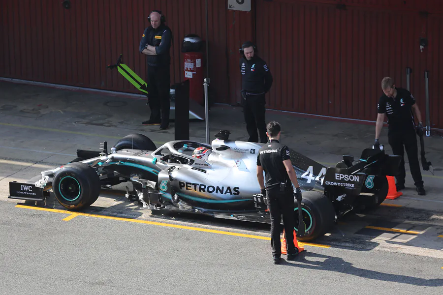 312 | 2019 | Barcelona | Mercedes-AMG F1 W10 EQ Power+ | Lewis Hamilton | © carsten riede fotografie