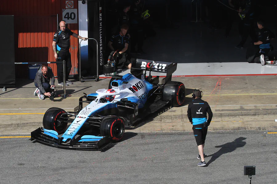 328 | 2019 | Barcelona | Williams-Mercedes-AMG FW42 | Robert Kubica | © carsten riede fotografie