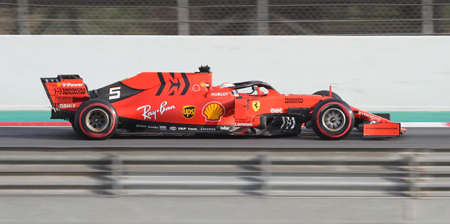333 | 2019 | Barcelona | Ferrari SF90 | Sebastian Vettel | © carsten riede fotografie