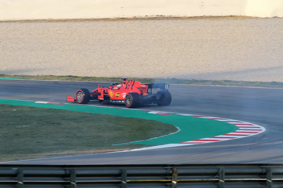 347 | 2019 | Barcelona | Ferrari SF90 | Charles Leclerc | © carsten riede fotografie