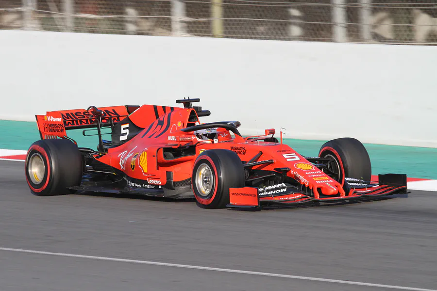 348 | 2019 | Barcelona | Ferrari SF90 | Sebastian Vettel | © carsten riede fotografie