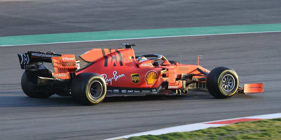 350 | 2019 | Barcelona | Ferrari SF90 | Sebastian Vettel | © carsten riede fotografie