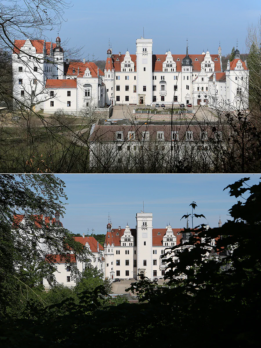 057 | 2019 | Boitzenburg | Schloss Boitzenburg – 30.03.2019 vs. 29.05.2019 | © carsten riede fotografie