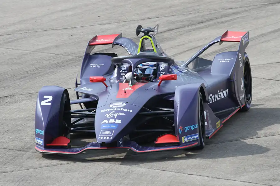 019 | 2019 | Berlin | Audi e-Tron FE05 | Envision Virgin Racing | Sam Bird | © carsten riede fotografie