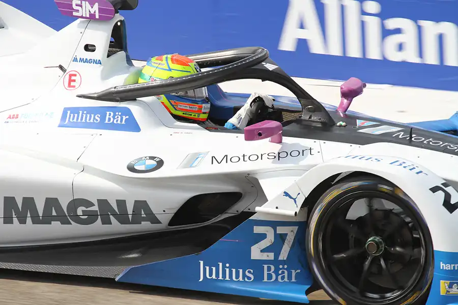 028 | 2019 | Berlin | BMW IFE.18 | BMW i Andretti Motorsport | Alexander Sims | © carsten riede fotografie