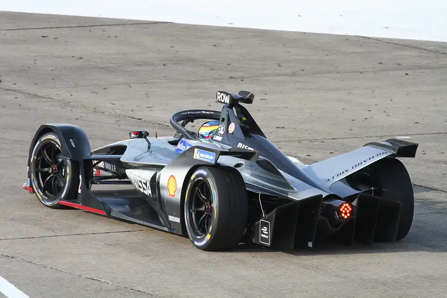 087 | 2019 | Berlin | Nissan IM01 | Nissan e.dams | Oliver Rowland | © carsten riede fotografie