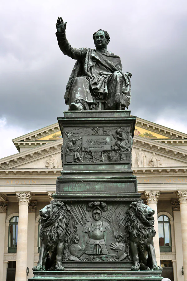 061 | 2019 | München | König Maximilian I Joseph von Bayern Denkmal | © carsten riede fotografie