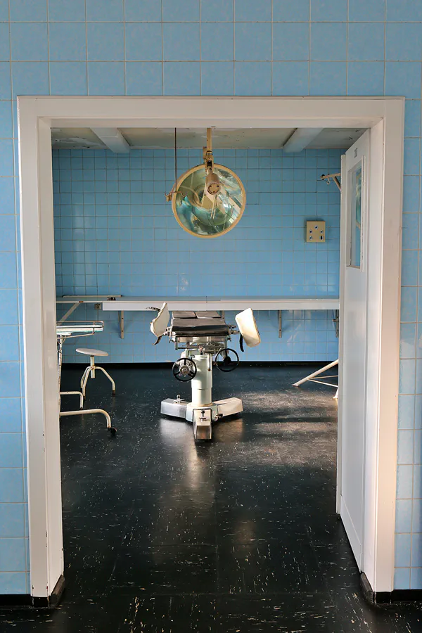070 | 2020 | Berlin | Das Haftkrankenhaus in der Untersuchungshaftanstalt des Ministeriums für Staatssicherheit der DDR (MfS) Hohenschönhausen | © carsten riede fotografie
