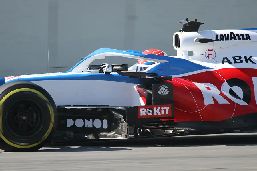 067 | 2020 | Barcelona | Williams-Mercedes-AMG FW43 | George Russell | © carsten riede fotografie