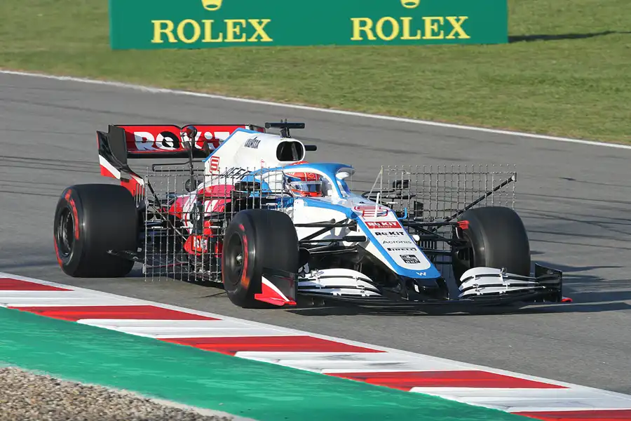 105 | 2020 | Barcelona | Williams-Mercedes-AMG FW43 | George Russell | © carsten riede fotografie