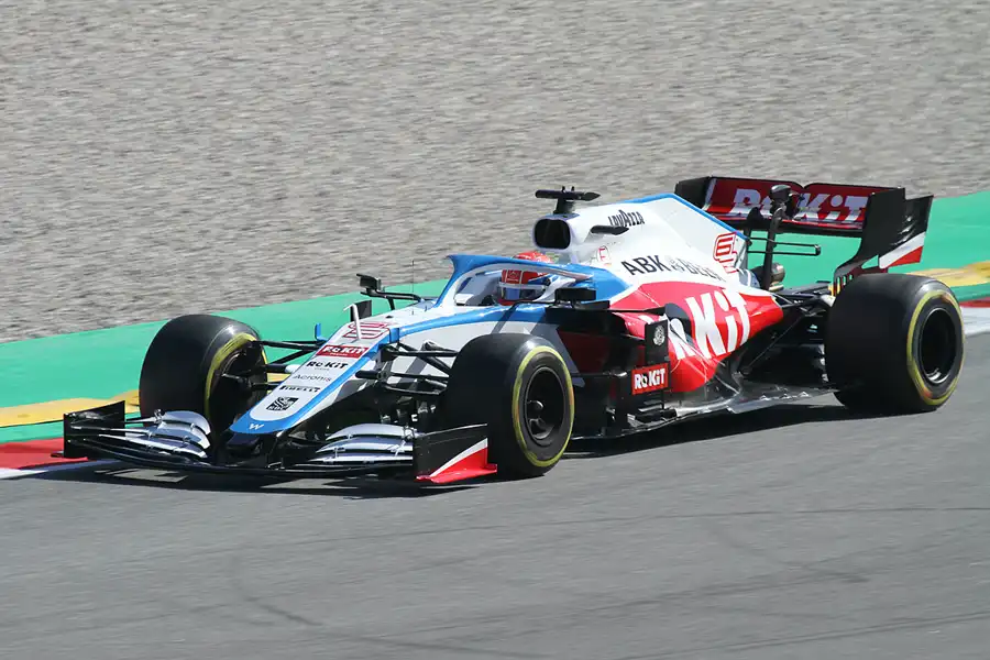 120 | 2020 | Barcelona | Williams-Mercedes-AMG FW43 | George Russell | © carsten riede fotografie