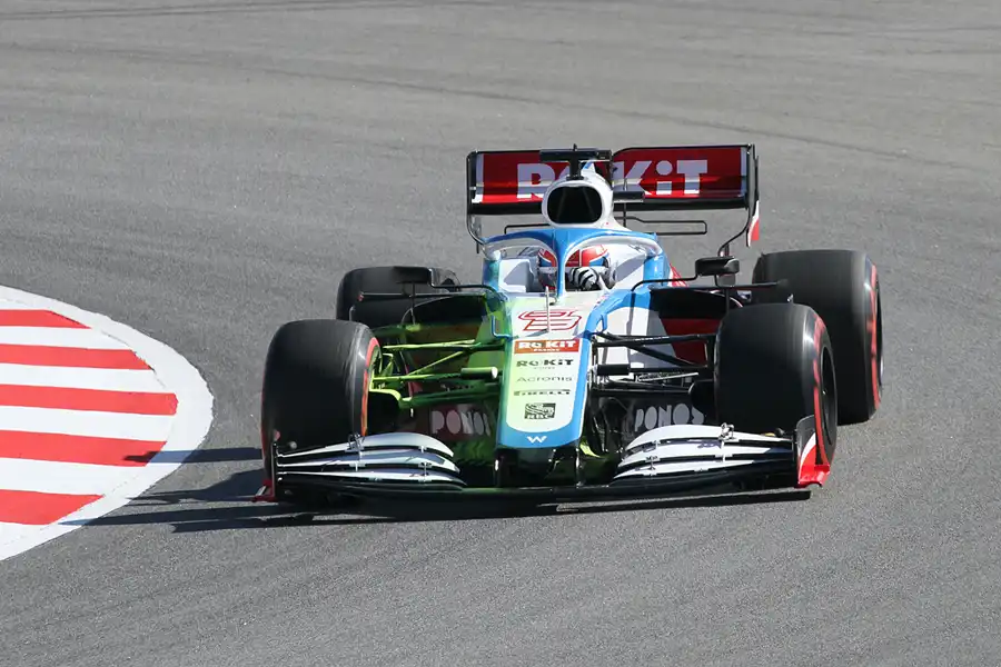 141 | 2020 | Barcelona | Williams-Mercedes-AMG FW43 | George Russell | © carsten riede fotografie
