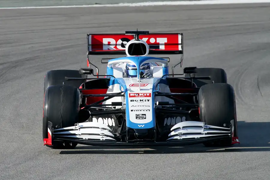 184 | 2020 | Barcelona | Williams-Mercedes-AMG FW43 | Nicholas Latifi | © carsten riede fotografie