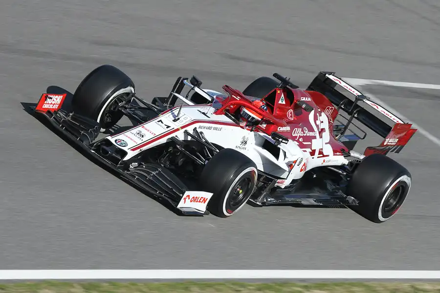195 | 2020 | Barcelona | Alfa Romeo-Ferrari C39 | Robert Kubica | © carsten riede fotografie