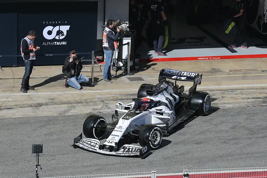 252 | 2020 | Barcelona | AlphaTauri-Honda AT01 | Daniil Kvyat | © carsten riede fotografie