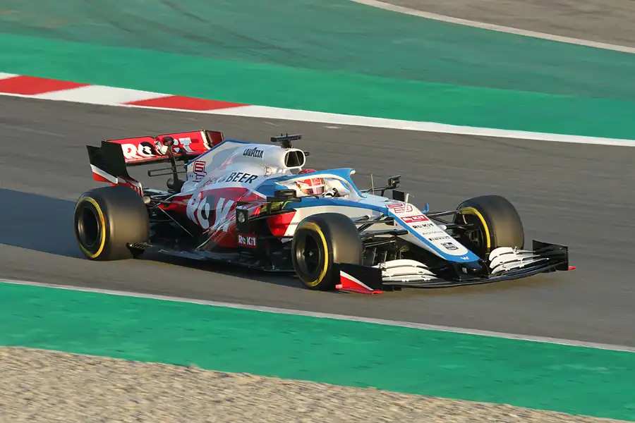 336 | 2020 | Barcelona | Williams-Mercedes-AMG FW43 | George Russell | © carsten riede fotografie
