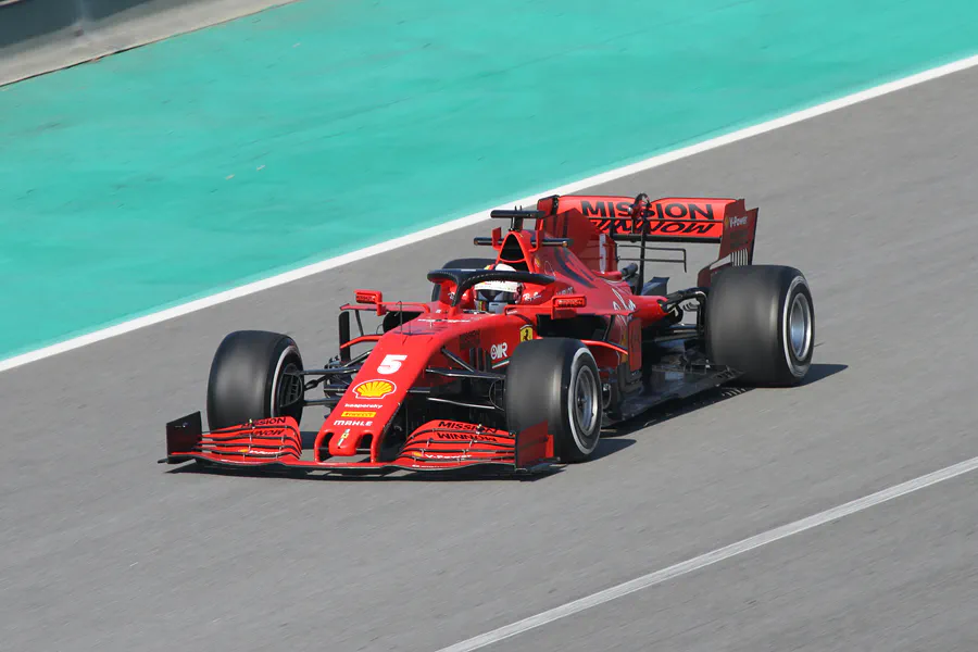 005 | 2020 | Barcelona | Ferrari SF1000 | Sebastian Vettel | © carsten riede fotografie