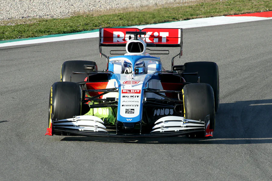 083 | 2020 | Barcelona | Williams-Mercedes-AMG FW43 | Nicholas Latifi | © carsten riede fotografie