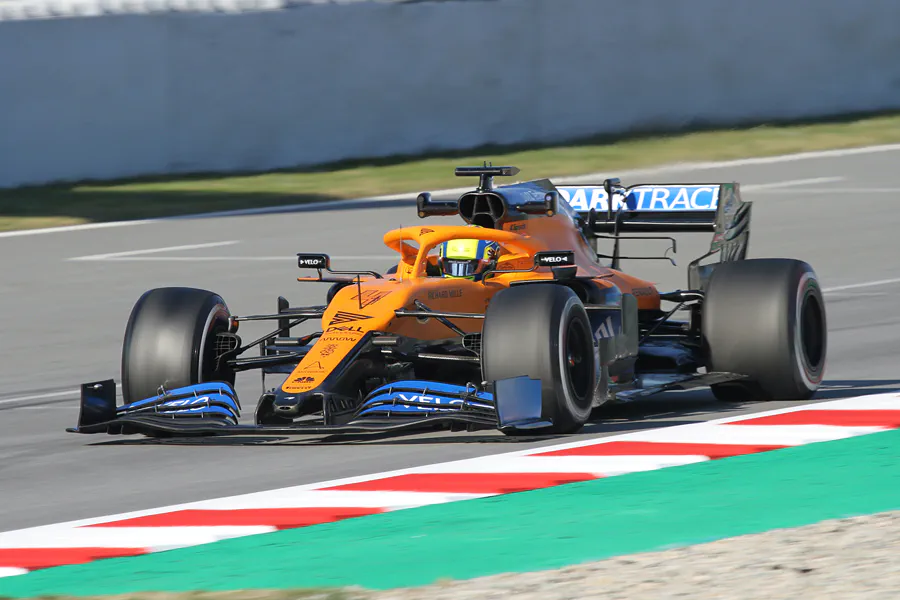 215 | 2020 | Barcelona | McLaren-Renault MCL35 | Lando Norris | © carsten riede fotografie