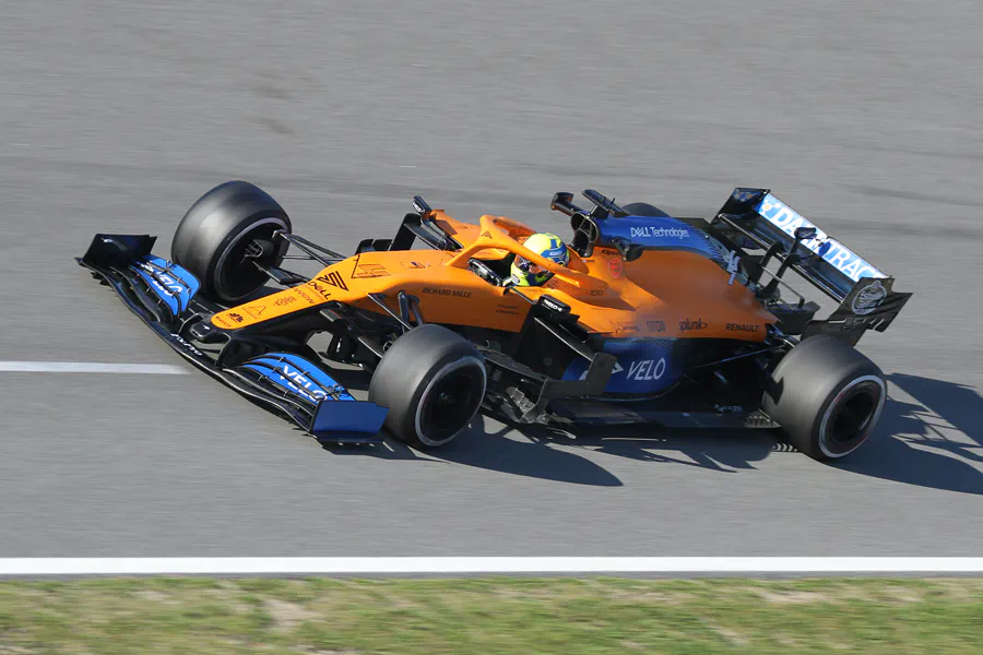 216 | 2020 | Barcelona | McLaren-Renault MCL35 | Lando Norris | © carsten riede fotografie