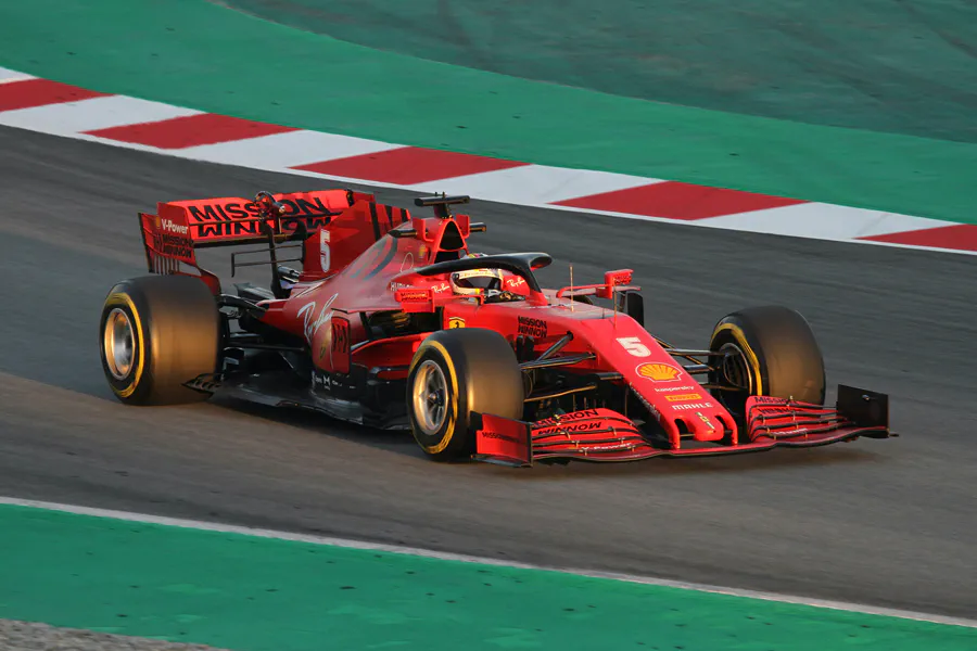301 | 2020 | Barcelona | Ferrari SF1000 | Sebastian Vettel | © carsten riede fotografie