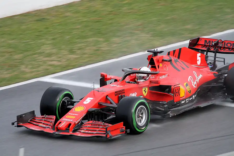 014 | 2020 | Barcelona | Ferrari SF1000 | Sebastian Vettel | © carsten riede fotografie