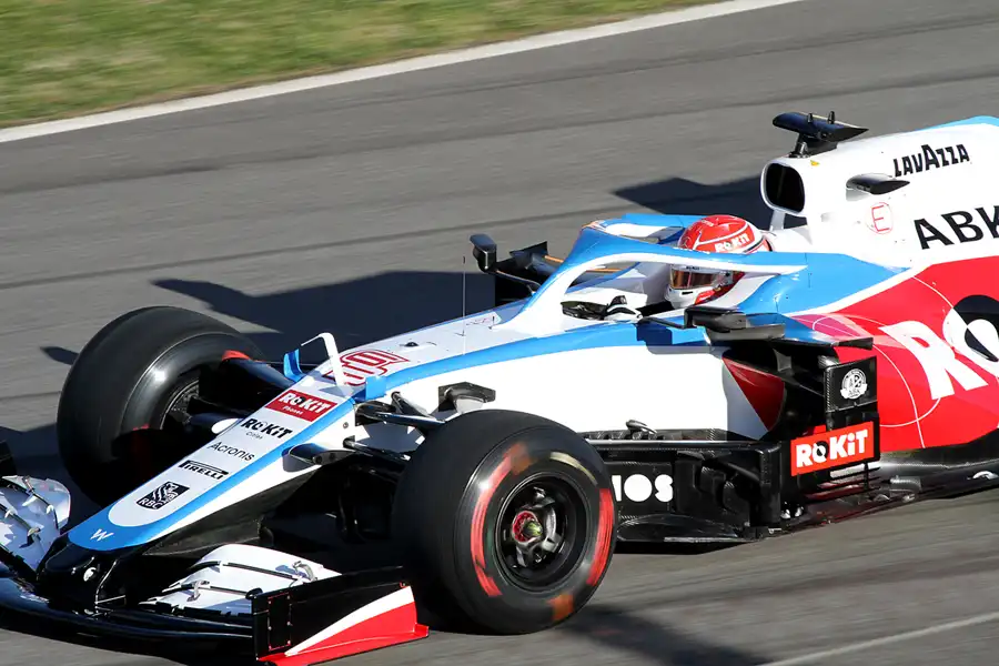059 | 2020 | Barcelona | Williams-Mercedes-AMG FW43 | George Russell | © carsten riede fotografie