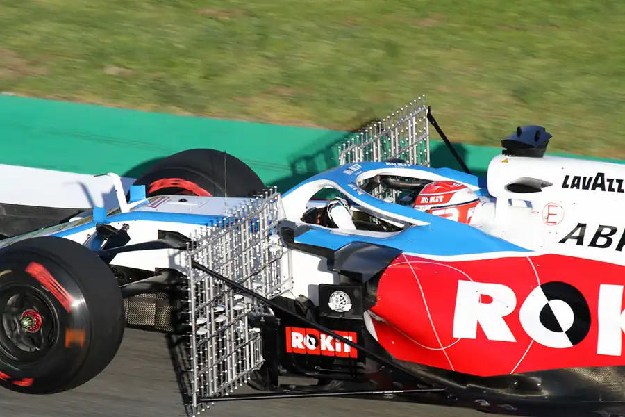 063 | 2020 | Barcelona | Williams-Mercedes-AMG FW43 | George Russell | © carsten riede fotografie