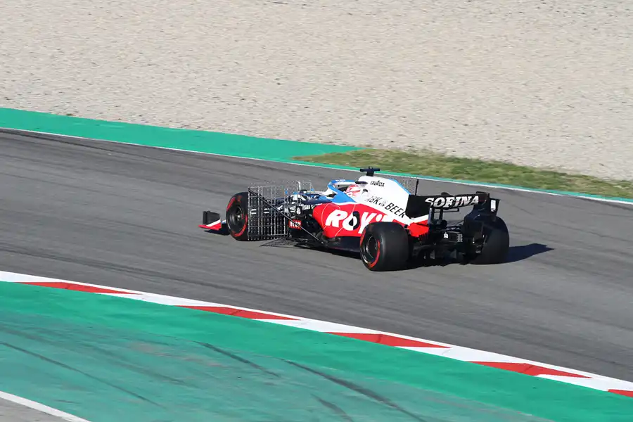 065 | 2020 | Barcelona | Williams-Mercedes-AMG FW43 | George Russell | © carsten riede fotografie