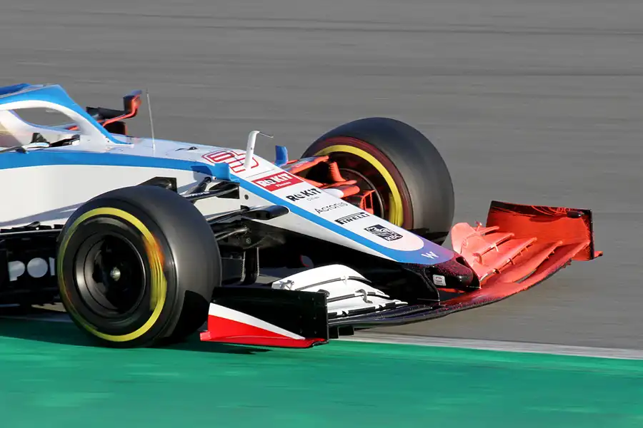 093 | 2020 | Barcelona | Williams-Mercedes-AMG FW43 | George Russell | © carsten riede fotografie