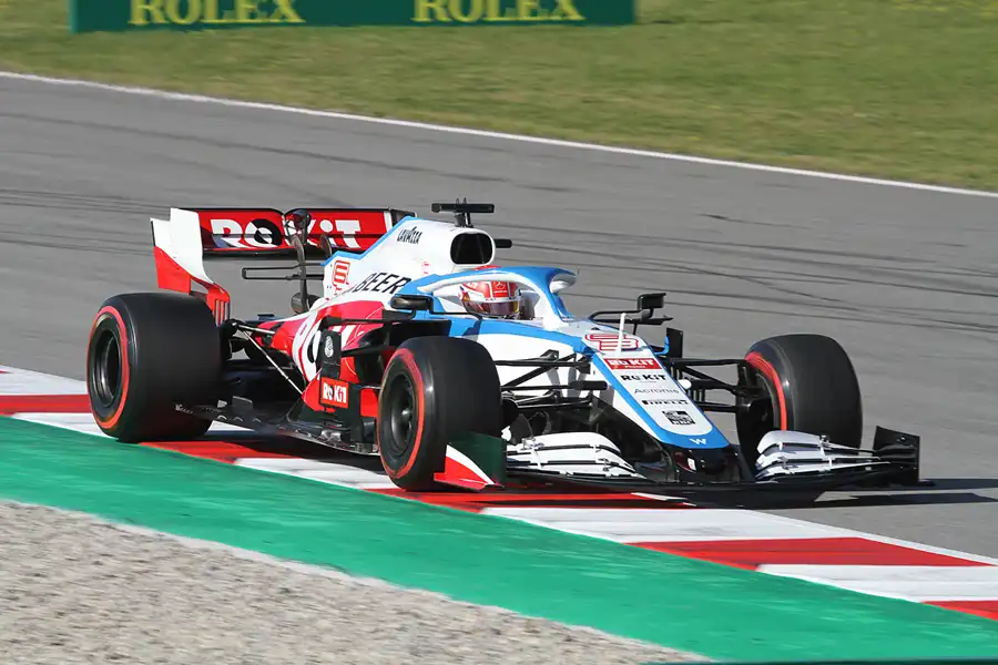 171 | 2020 | Barcelona | Williams-Mercedes-AMG FW43 | George Russell | © carsten riede fotografie