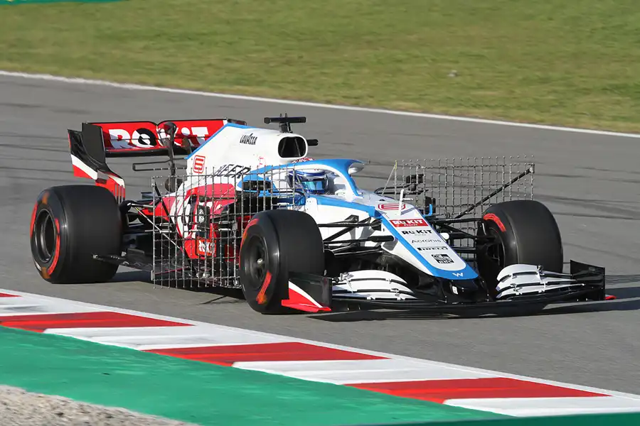 175 | 2020 | Barcelona | Williams-Mercedes-AMG FW43 | Nicholas Latifi | © carsten riede fotografie