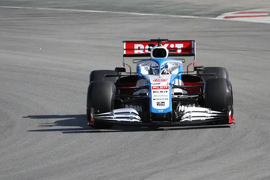 236 | 2020 | Barcelona | Williams-Mercedes-AMG FW43 | Nicholas Latifi | © carsten riede fotografie