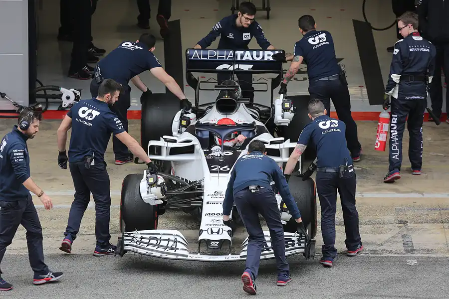 272 | 2020 | Barcelona | AlphaTauri-Honda AT01 | Daniil Kvyat | © carsten riede fotografie