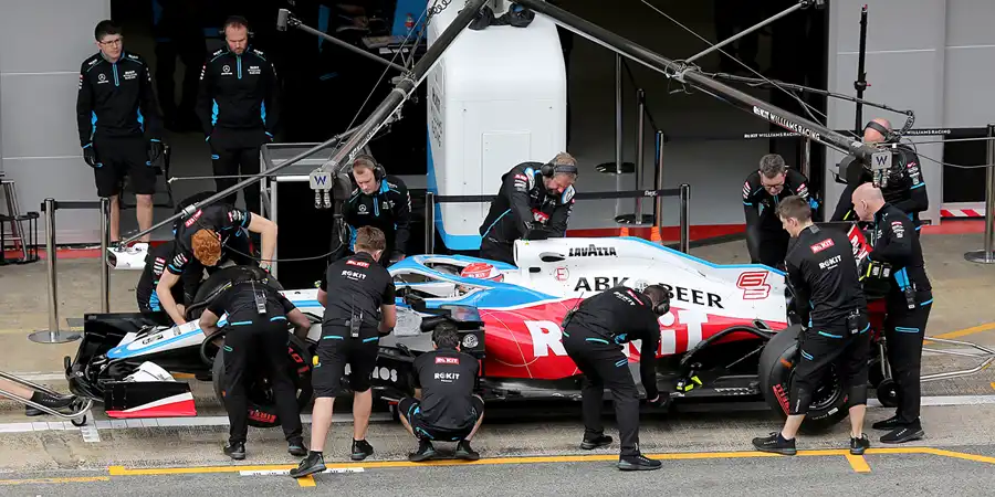 293 | 2020 | Barcelona | Williams-Mercedes-AMG FW43 | George Russell | © carsten riede fotografie