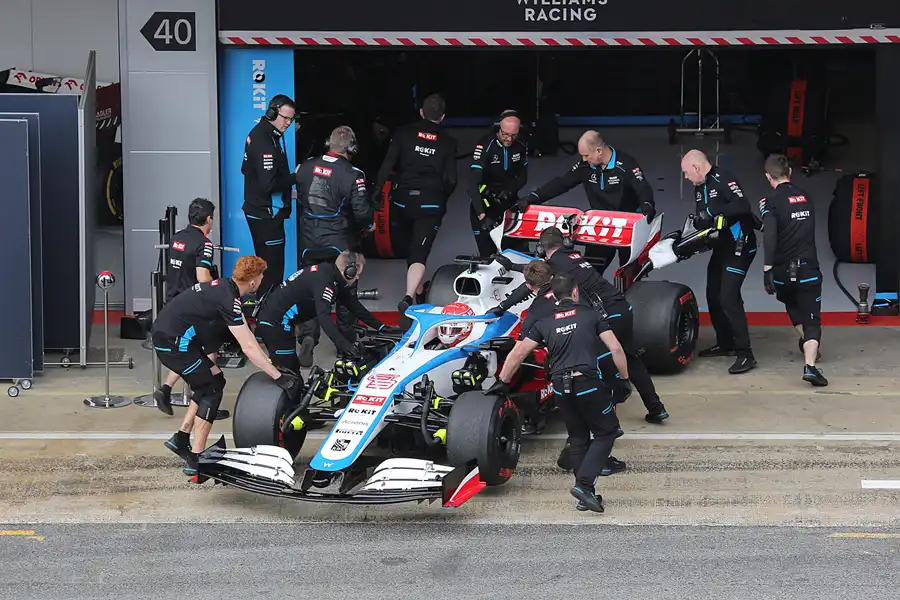 294 | 2020 | Barcelona | Williams-Mercedes-AMG FW43 | George Russell | © carsten riede fotografie