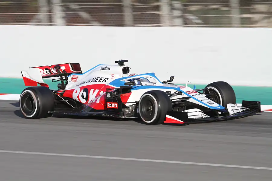 328 | 2020 | Barcelona | Williams-Mercedes-AMG FW43 | Nicholas Latifi | © carsten riede fotografie